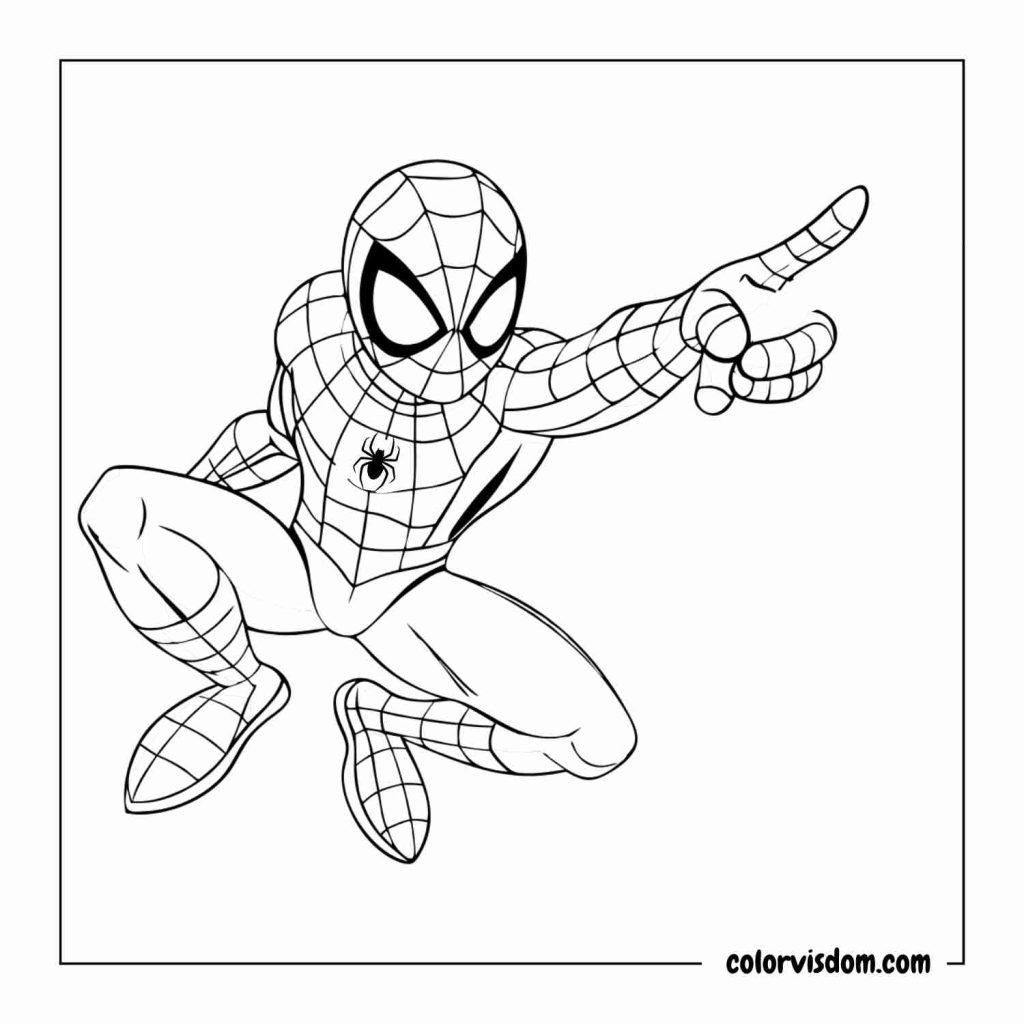 Spiderman's Web-Shooting Gesture