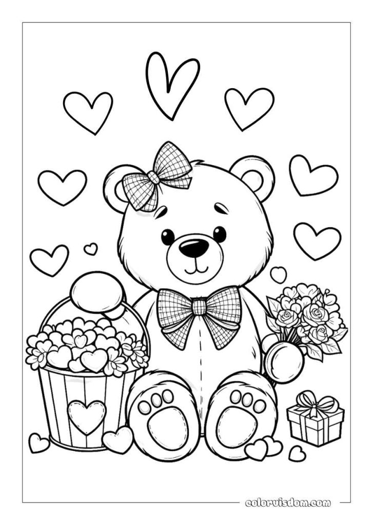 Valentine’s Day Bear