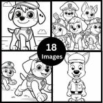Paw Patrol Coloring Sheets