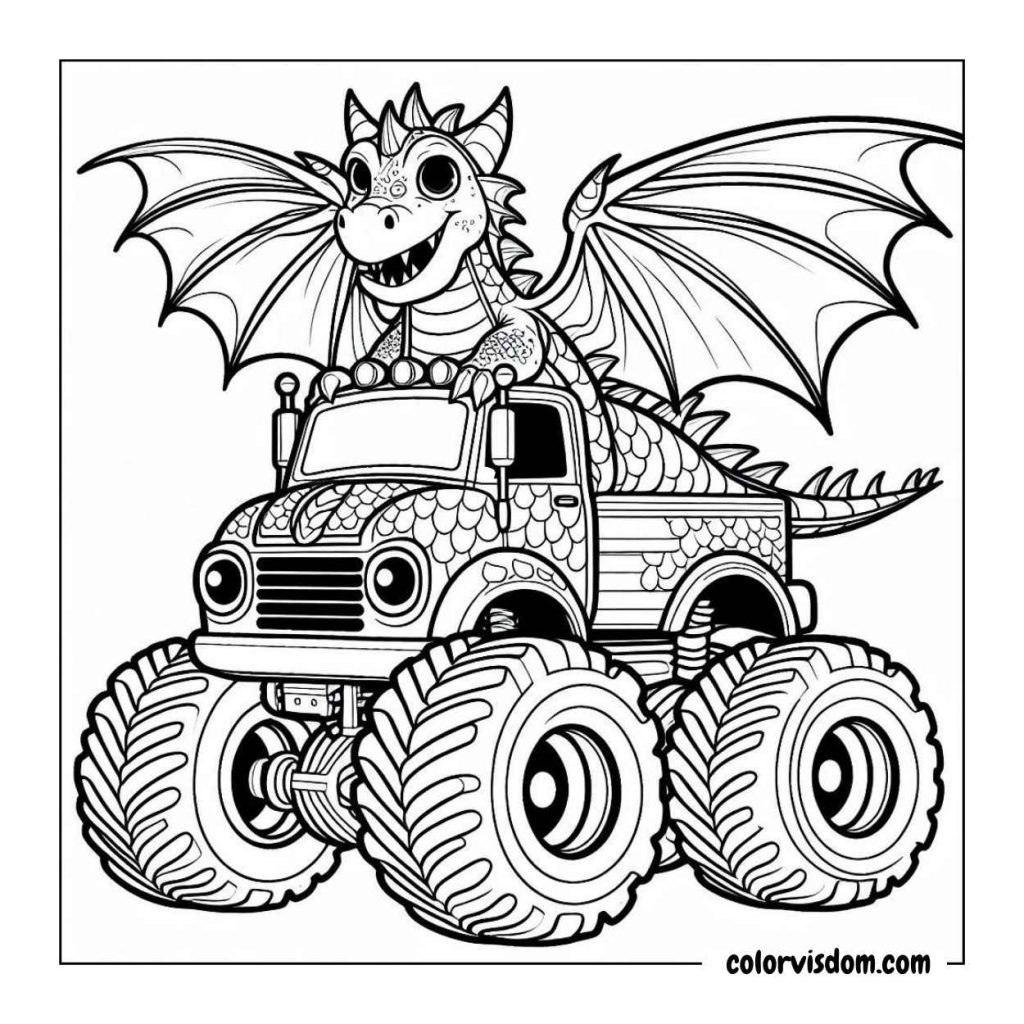 Dragon Monster Truck