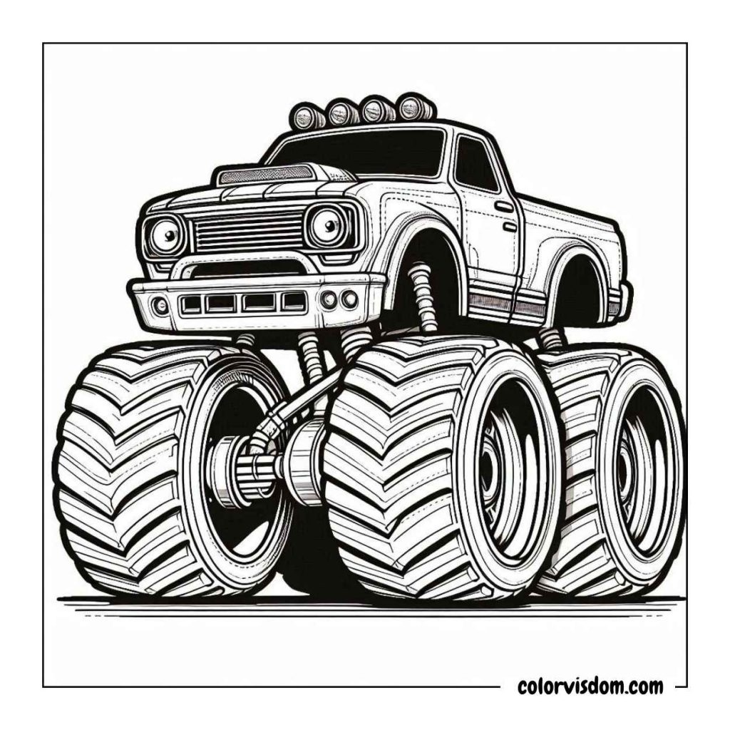 Front-Facing Monster Truck