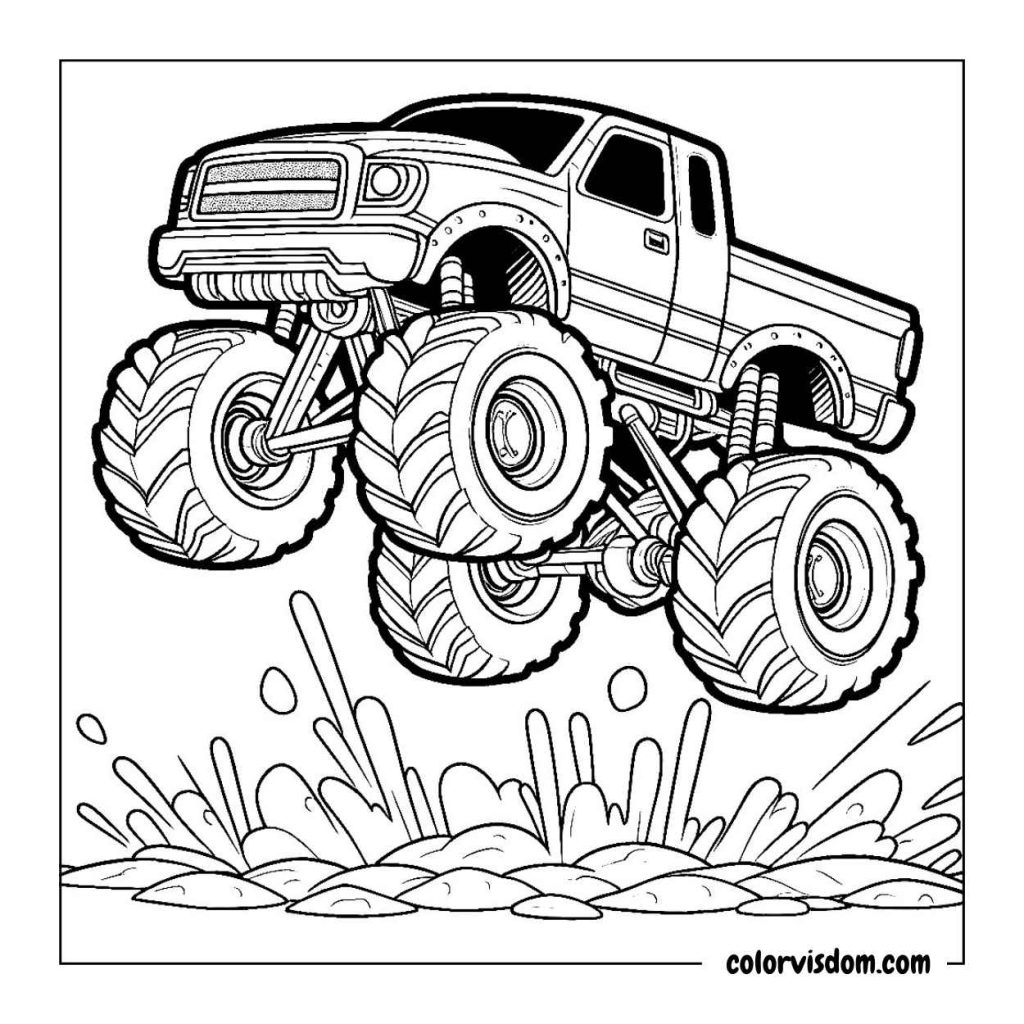 Monster Truck Jumping