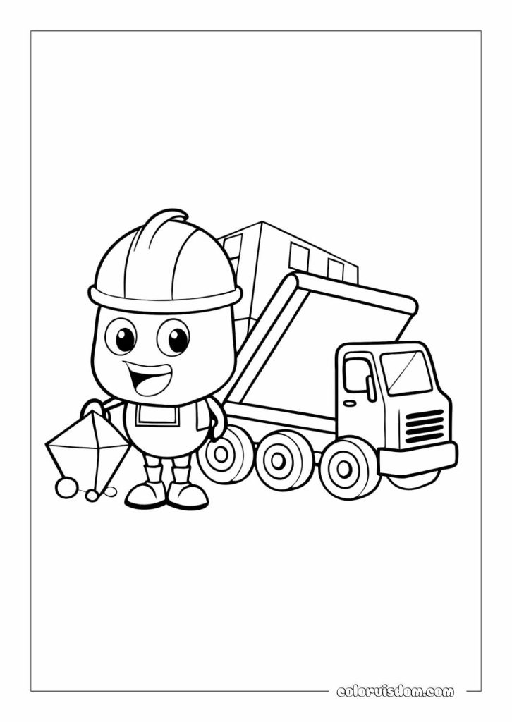 Rubble with His Bulldozer