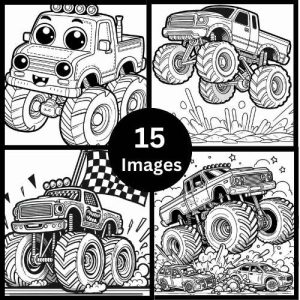 Monster Truck Coloring Pages