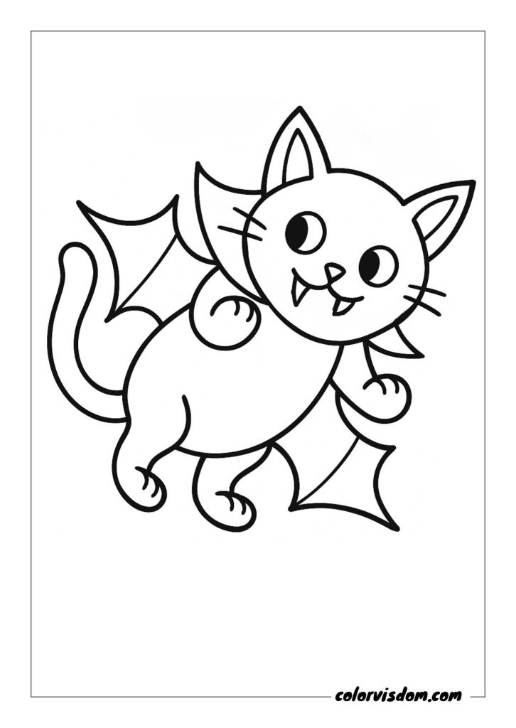 Costumes of a Witch and Feline Vampire