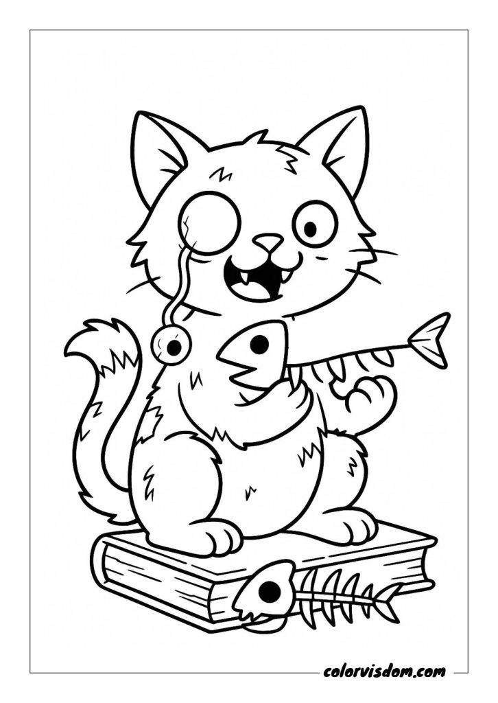 Halloween Cat-Inspired Zombies