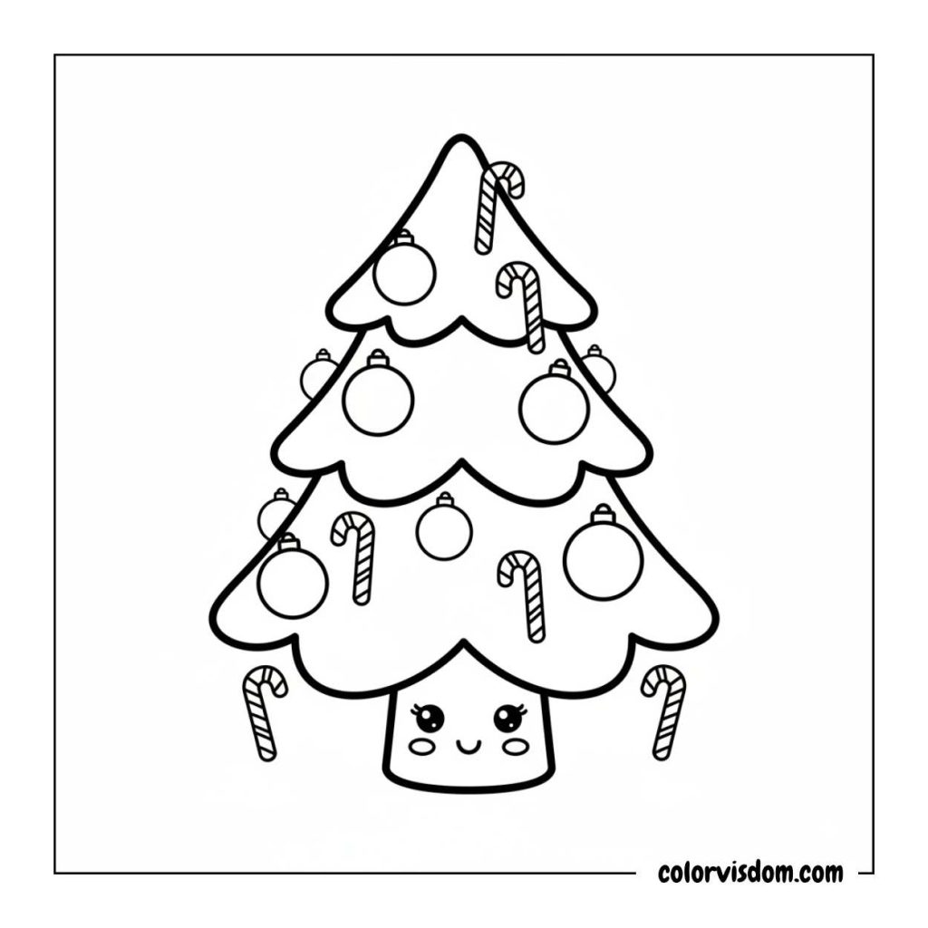 Cute Cartoon Tree