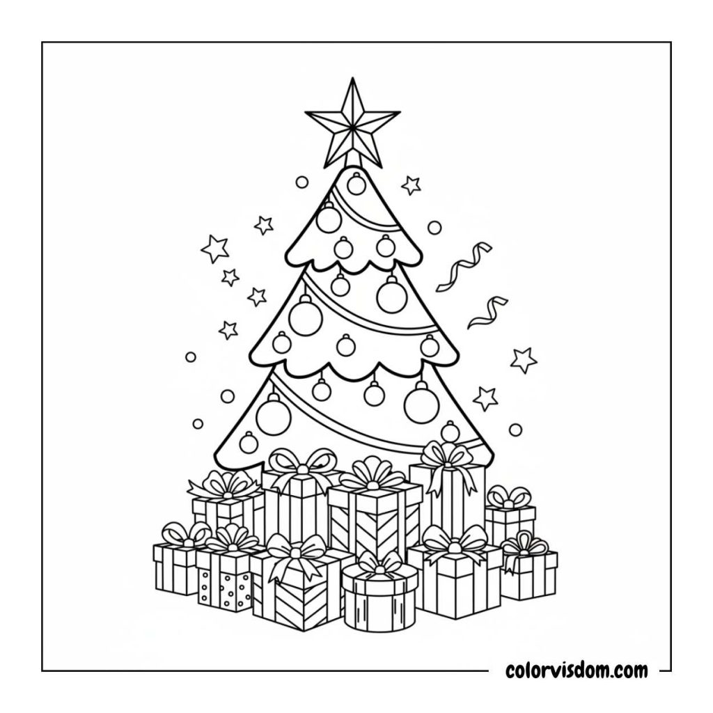 Christmas Tree with Presents