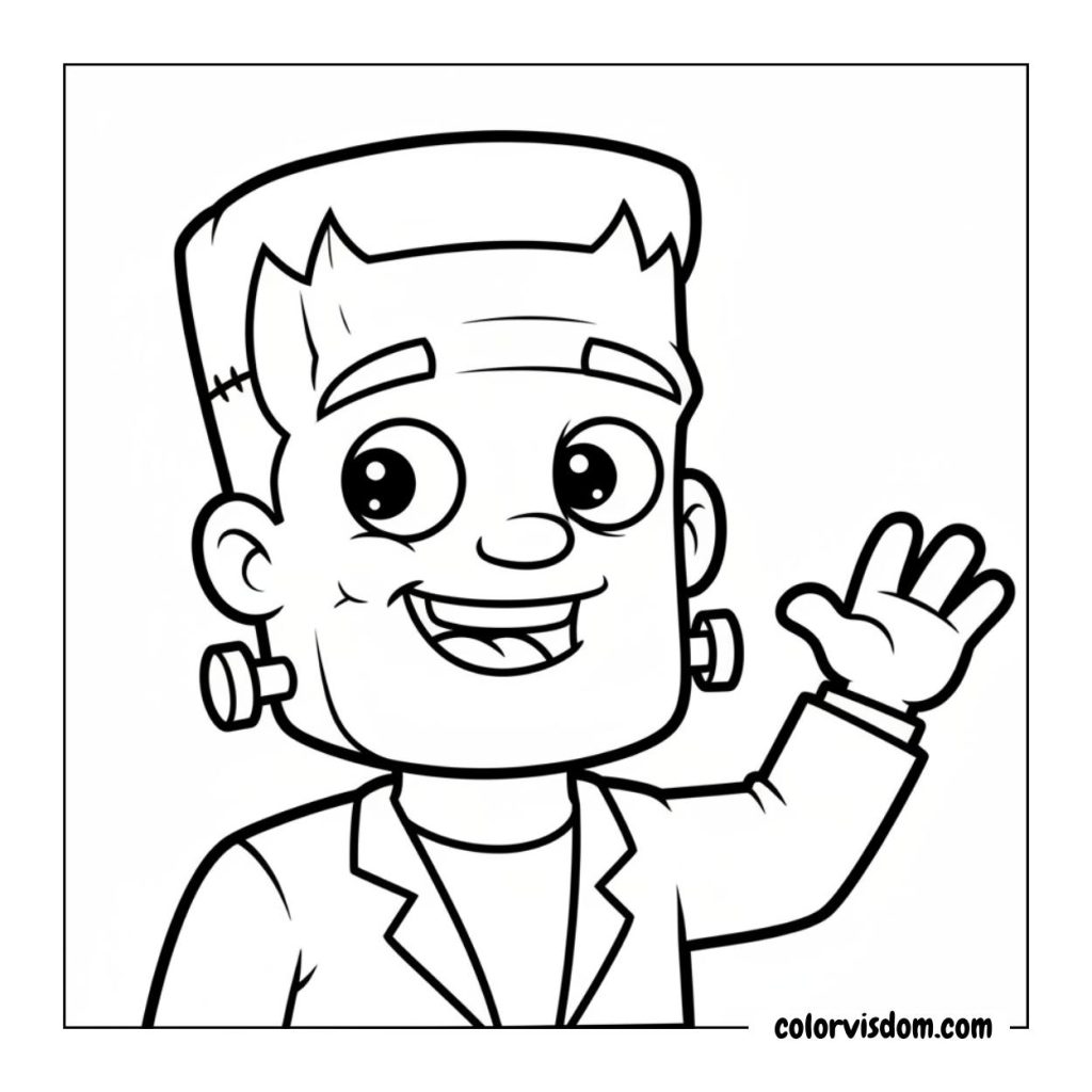 Happy Frankenstein Monster