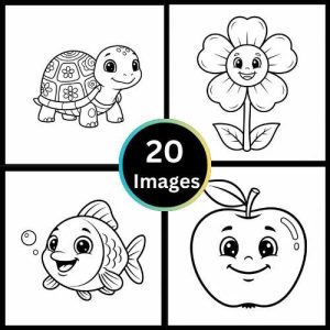 Simple Coloring Page