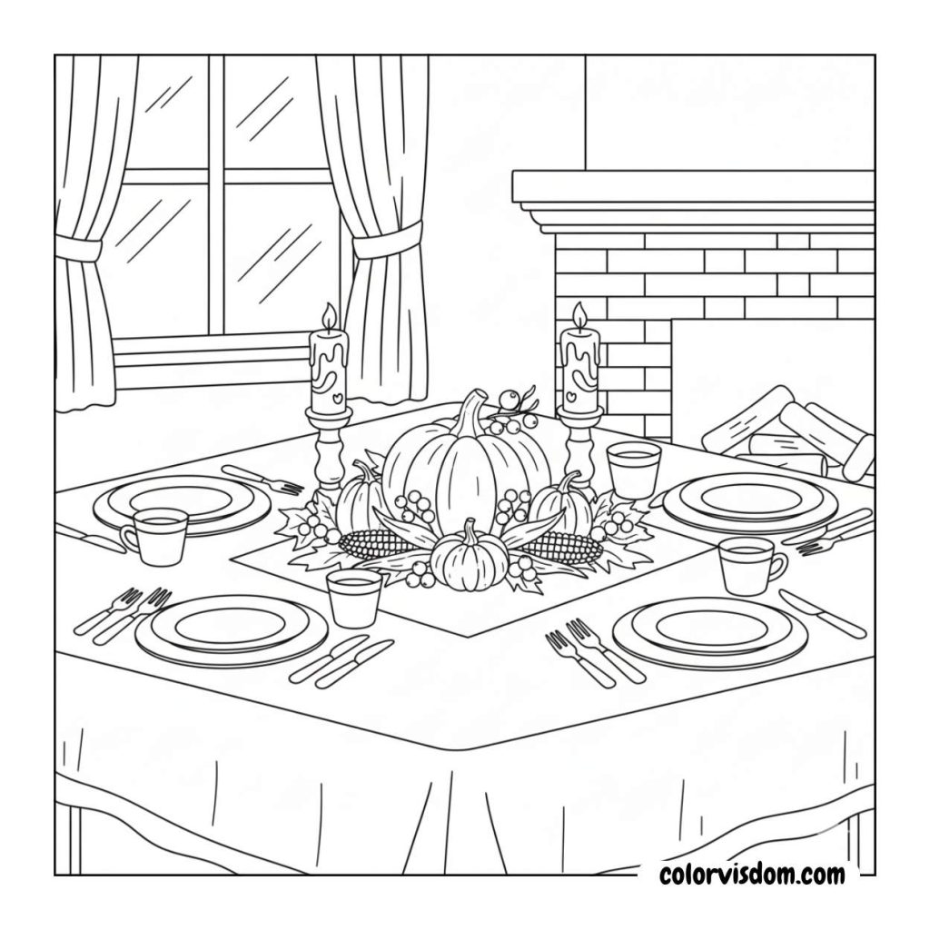 Thanksgiving Table Settings