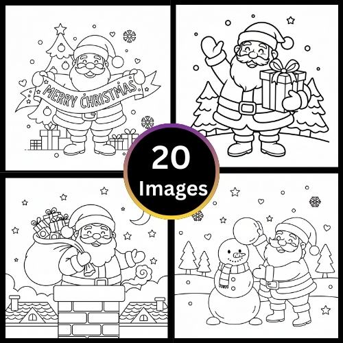 Santa Claus Coloring Page