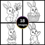 Easter Bunny Coloring Pages Are Great for Spring