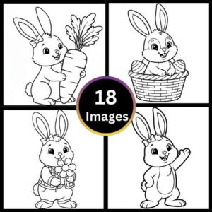 Easter Bunny Coloring Pages Are Great for Spring