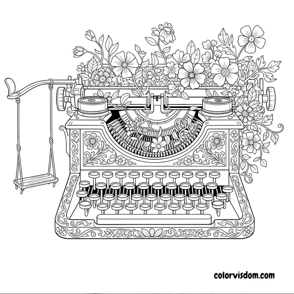 The Typewriter Secret Garden