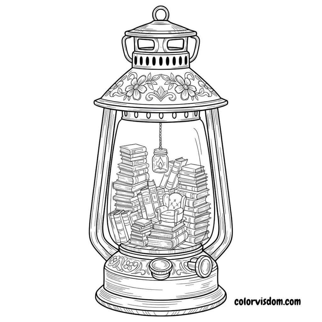 The Library in a Lantern