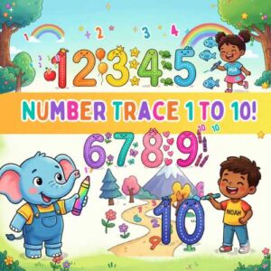 number trace 1 to 10