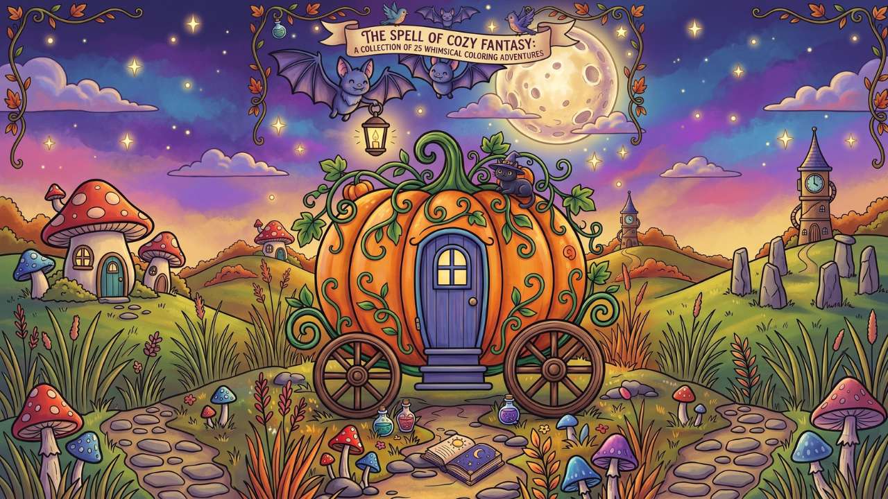 Whimsical Worlds to Life Through Color